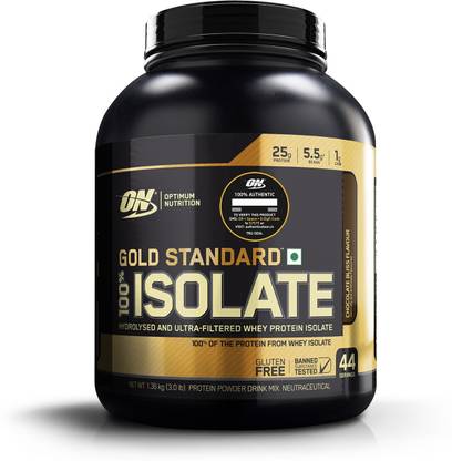 Optimum Nutrition (ON) Gold Standard 100% Isolate Protein Powder Whey Protein
