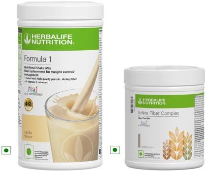 HERBALIFE Nutrition Formula 1 Vanilla Shake with Active Fiber Complex Protein Shake