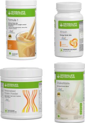 HERBALIFE F1 SHAKE,AFRESH,P-200GM ,SHAKEMATE ORANGE, PEACH Powder