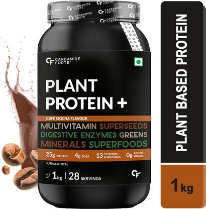 CARBAMIDE FORTE 100% Natural Plant Based Protein Powder | Plant Protein | Vegan Protein Powder Plant-Based Protein