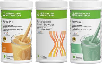 HERBALIFE Formula 1 Nutrition Shake Mix - Orange And Protein 400 g For Weight Loss Protein Shake