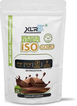 XLR8 Natur Iso Gold 25 G protein, Whey Isolate primary source Whey Protein