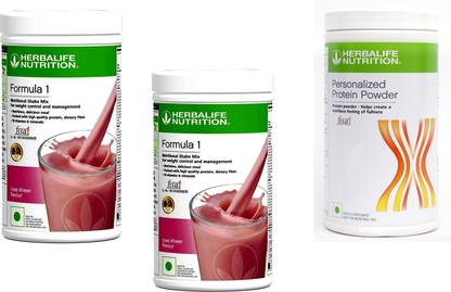 HERBALIFE Formula 1 Shake Rose Kheer Flavor 2 PIECES With Protein Powder 400 Gm Protein Shake