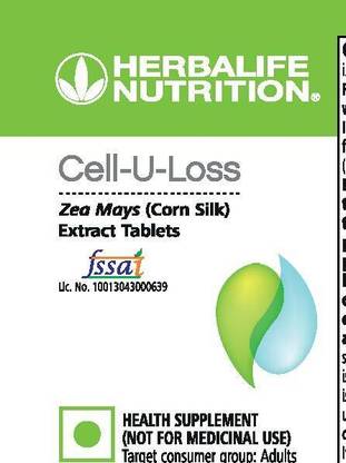 Herbalife Nutrition Cell-U-Loss Health Supplment -Pack of 90 Tablets Nutrition Bars