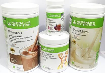 HERBALIFE Formula1 Chocolate 500g Protine Powder 200g Shakemate 500g Kashmeri Kawa 50g Protein Blends