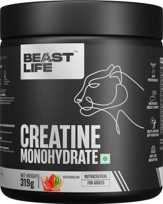 BeastLife Super Micronized Creatine Monohydrate | NABL Lab Tested | 100% Pure Creatine