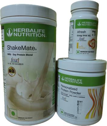 Herbalife Nutrition WEIGHT LOSS COMBO SHAKEMATE PROTEIN POWDER AFRESH LEMON Protein Shake