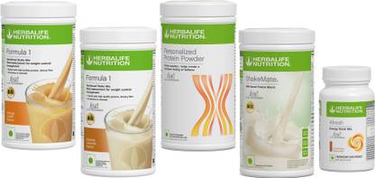 HERBALIFE Formula 1 Shake Mix- Banana And Orange Afresh Energy Protein-400g ,Shakemate Protein Shake