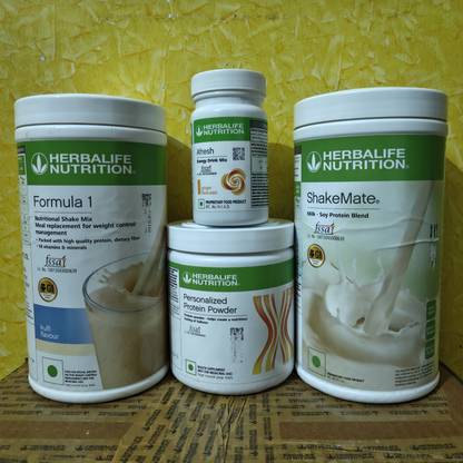 Herbalife Nutrition WEIGHT LOSS FORMULA 1 KULFI SHAKE SHAKEMATE PROTEIN POWDER 200GM AFRESH GINGER Protein Shake
