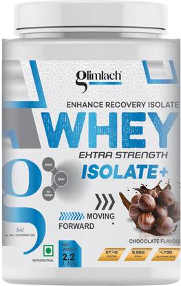 GLIMLACH Whey Extra Strength Isolate + Protein Powder for Muscle Support Whey Protein