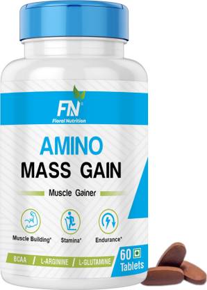 Floral Nutrition Aminobag Muscle Gainer tablet- BCAA,Glutamine,L-Arginine Weight Gainer/Mass Gainer BCAA
