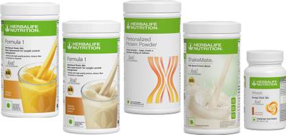 HERBALIFE Formula 1 Shake Mix- Banana And Mango Afresh Energy Protein-400g ,Shakemate Protein Shake