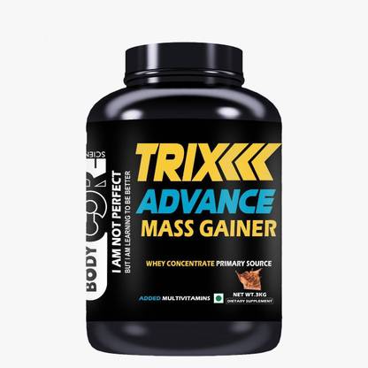 Body Core Science Trix Advance Mass Gainer-3Kg Weight Gainers/Mass Gainers
