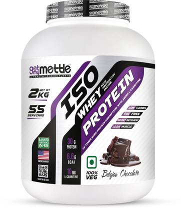 getmymettle ISO Whey Protein|100% Natural Whey|30g Protein|With L-Carnitine| Whey Protein
