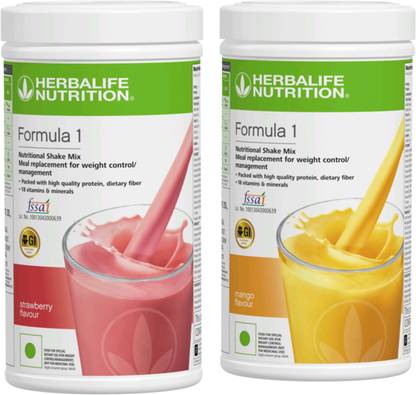 Herbalife Nutrition F-1MANGO,STRAWBERRY SHAKE Protein Shake