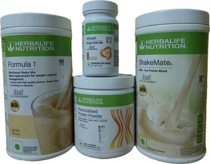 HERBALIFE WEIGHT LOSS NUTRITION VANILLA SHAKE SHAKEMATE PROTEIN 200GM AFRESH CINNAMON Nutrition Bars