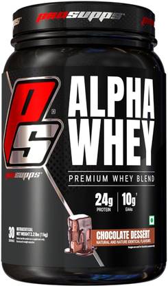 PROSUPPS Alpha Whey - Premium Whey protein Isolate and concentrate Blend Whey Protein Whey Protein
