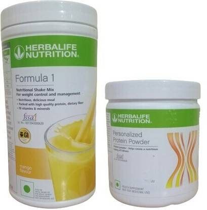 HERBALIFE Formula 1 Nutritional Shake Mango Cream Flavor With Protein Powder 200 Gram Plant-Based Protein