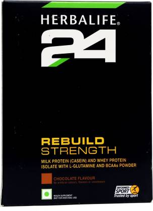 HERBALIFE H24 Rebuild Strength with Milk Protein & Whey Protein Isolate-Powder-500 g Plant-Based Protein