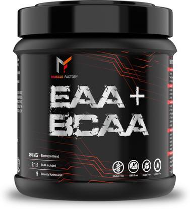 MUSCLE FACTORY EAA+BCAA Vitamin & Electrolyte Blend Maximize Muscle Recovery EAA (Essential Amino Acids)