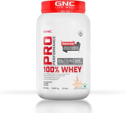 GNC Pro Performance 100% Whey Protein Powder Whey Protein