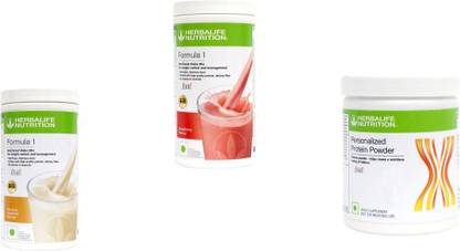 HERBALIFE Formula 1 Shake BANANA +STRAWBERRY+ Protein Powder 200 Gram Protein Shake