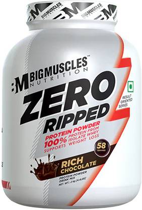 BIGMUSCLES NUTRITION ZERO RIPPED 2.2lbs/ 1kg Whey Protein