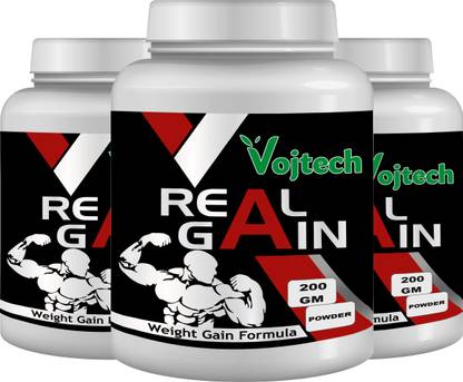 Vojtech Real Gain Weight Gain Powder_ Promotes Muscle Size & Energy/ Protein Powder Weight Gainers/Mass Gainers