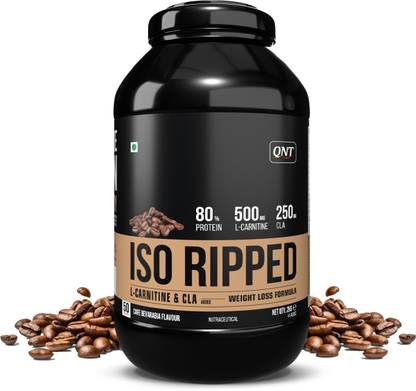 QNT ISO Ripped, Whey Isolate Protein for Weight Loss, 2kg, Cafe Bevarabia Whey Protein