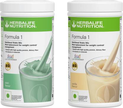 Herbalife Nutrition Formula 1 Shake 2 Pieces Protein Shake All Flavor Weight Loss Protein Shake