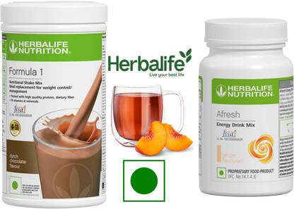 HERBALIFE Formula 1 Shake Mix 500g Afresh Energy Drink 50g Mix Protein Shake