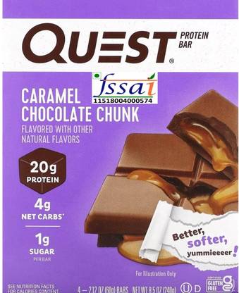 QUEST NUTRITION (12 Bars, 2.12 oz Each) | Low Carb, High Fiber Protein Bars