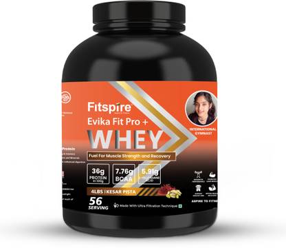 Fitspire Evika Super Pro Plus | Muscle Growth | 36g Protein | 7.8g BCAA | Whey Protein Whey Protein