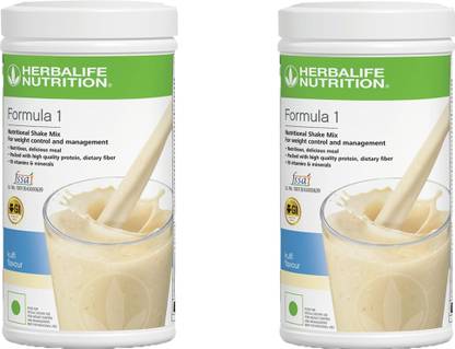 Herbalife Nutrition Formula 1 Mix kulfi Nutritional Shake (Pack of 2) 500g Each Energy Bars