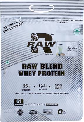 R RAW NUTRITION Raw Blend Whey Protein