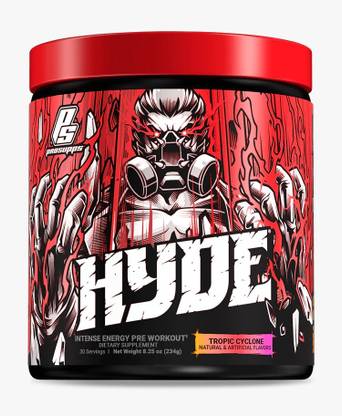 PROSUPPS Hyde OG Pre WorkOut 30 servings Tropic Cyclone flavor Pre Workout