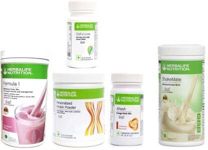 HERBALIFE Nutrition Rosekheer(500)Protien(200) Energy Drink Cinnamon ShakeMate Cell-U-Loss Protein Shake