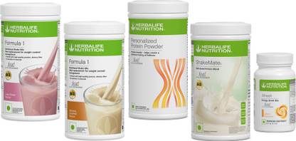 HERBALIFE Formula 1 Shake Mix- Banana And Rose Kheer Afresh Energy Protein-400g ,Shakemate Protein Shake