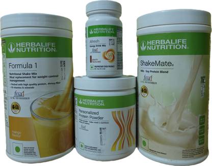 Herbalife Nutrition HERBALIFE MANGO SHAKE SHAKEMATE PROTEIN POWDER200GM AFRESH ELAICHI ENERGY Protein Shake