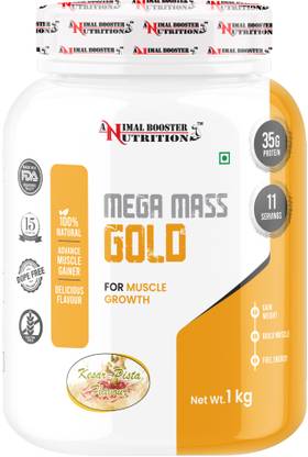 Animal Booster Nutrition Animal Booster Mega Mass Gold Weight Gainers/Mass Gainers