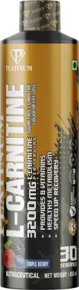 PLATINUM NUTRITION Liquid L-Carnitine 3200 Mg With Vitamin B12/B5 Creatine