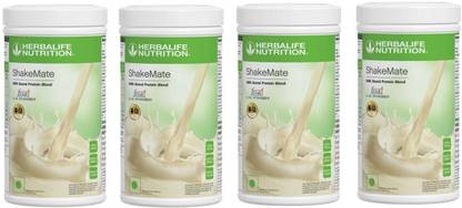 HERBALIFE Shakemate Milk based protein blend powder-500g-4 Pack Plant-Based Protein