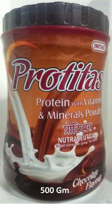 INTAS | PROTEIN POWDER With Vitamins, Minerals For Energy, Muscle, Mass Protein Blends