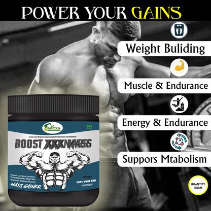 Fasczo Boost 3X Weight Gain Powder |Protein Supplement | High Protein Muscles Gainer Weight Gainers/Mass Gainers