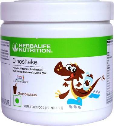 Herbalife Dinoshake Kids Drink Mix - Chocolate Flavor For Children Protein Shake