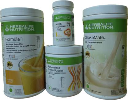 HERBALIFE MANGO SHAKE SHAKEMATE PROTEIN POWDER200GM AFRESH GINGER ENERGY Protein Shake