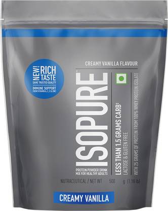 Isopure Immune Support Lactose and Gluten Free Whey Protein