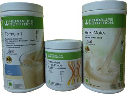 Herbalife Nutrition WEIGHT LOSS COMBO FORMULA 1 KULFI SHAKE SHAKEMATE PROTEIN POWDER 200GM Protein Shake