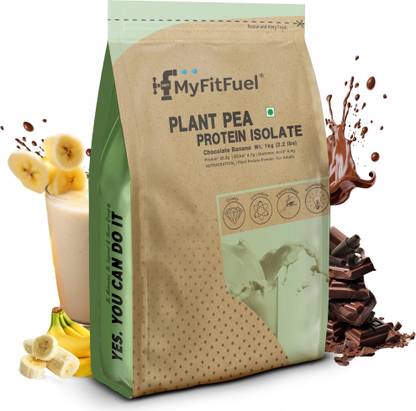 MyFitFuel Plant Pea Protein Isolate, 1kg, Chocolate Banana Plant-Based Protein