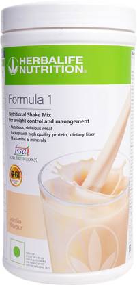 HERBALIFE Formula 1 Nutritional Shake Mix - Vanilla Flavor For Weight Loss Protein Shake